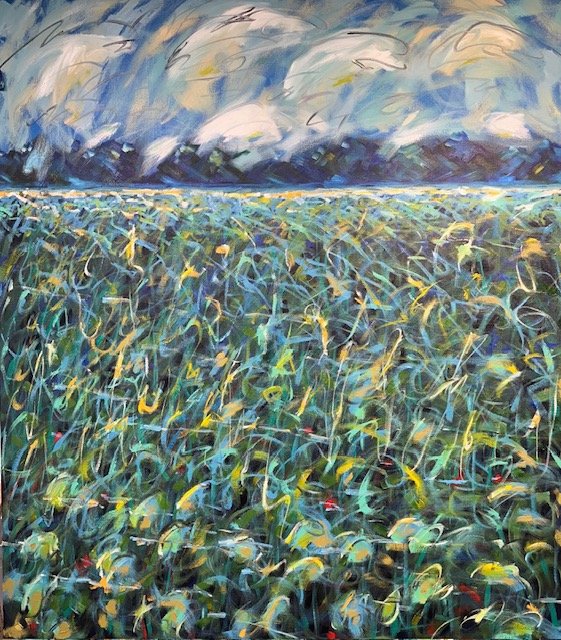 Tundra, 48x42 oil, $2500