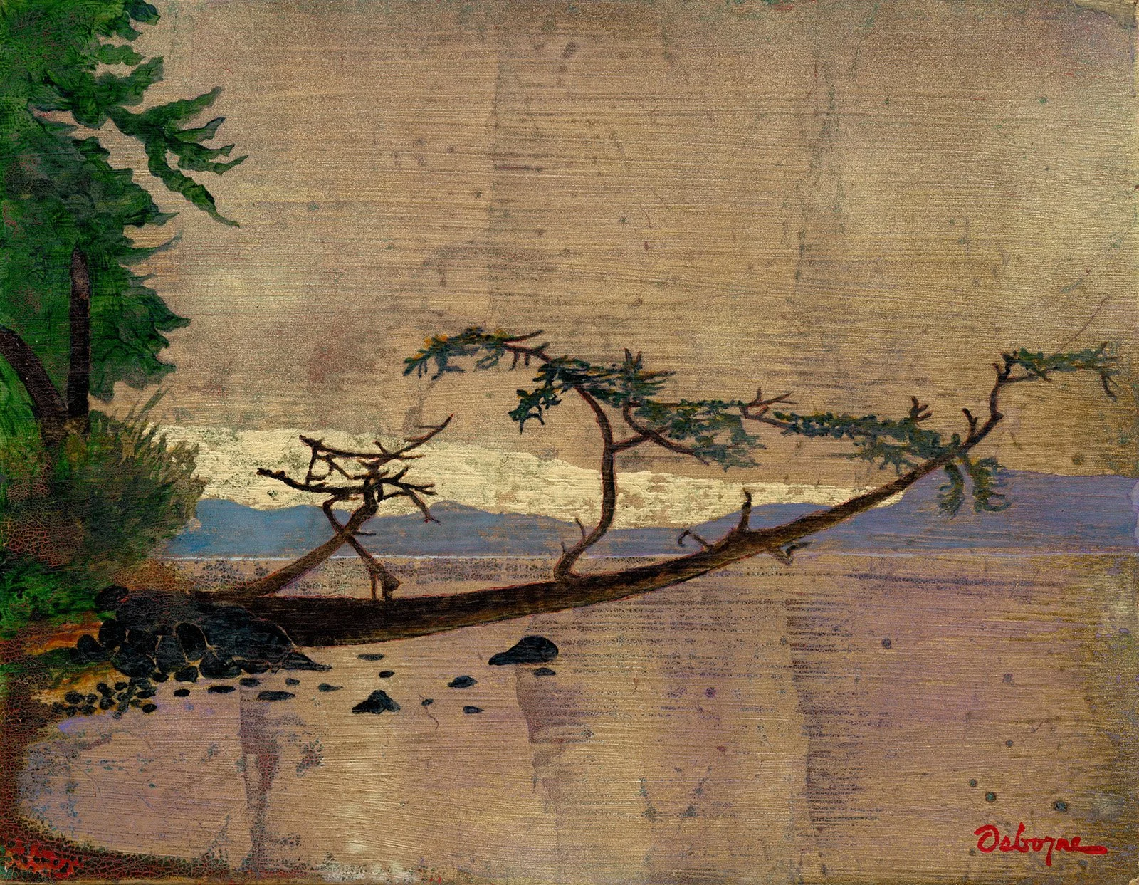 Washington Park Relic, 20X24 Gold Leaf and Acrylic, $2900
