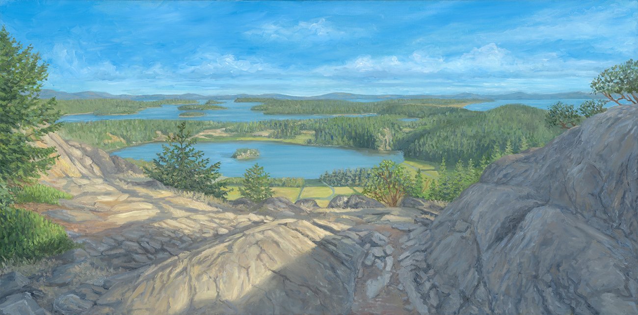 A Spacious Place, 24x48 oil, $2875 SOLD