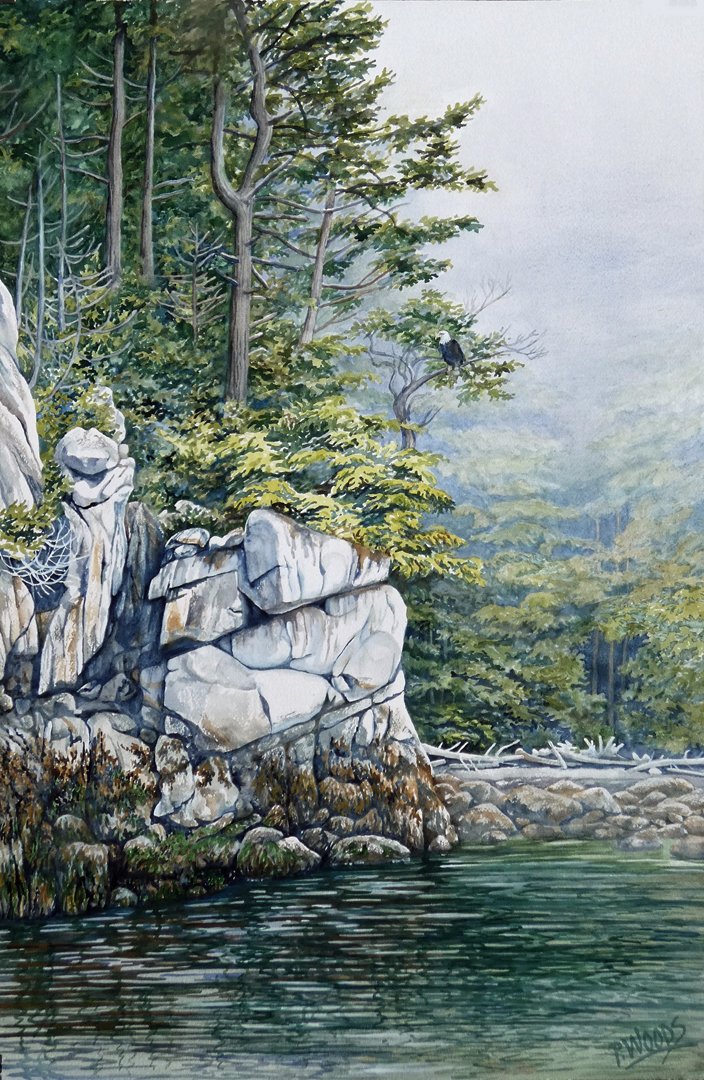 Into the Mystic, 31.5 x 21.5, $3200