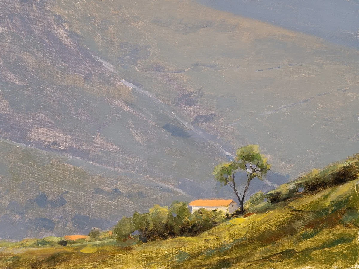 Remote Life, 9x12 oil, $450