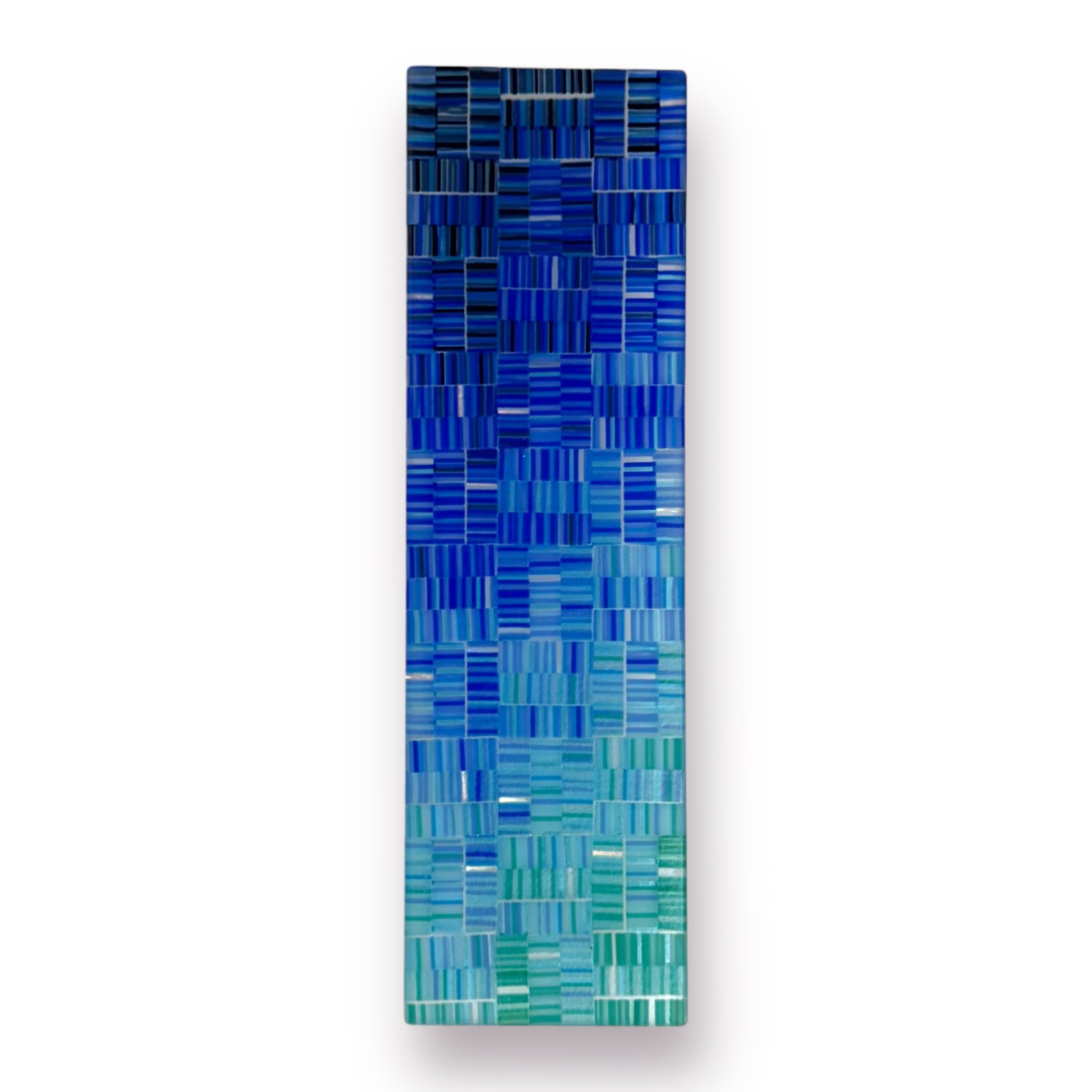 Tranquility 27, 11.25x3.38 Fused Glass, $140