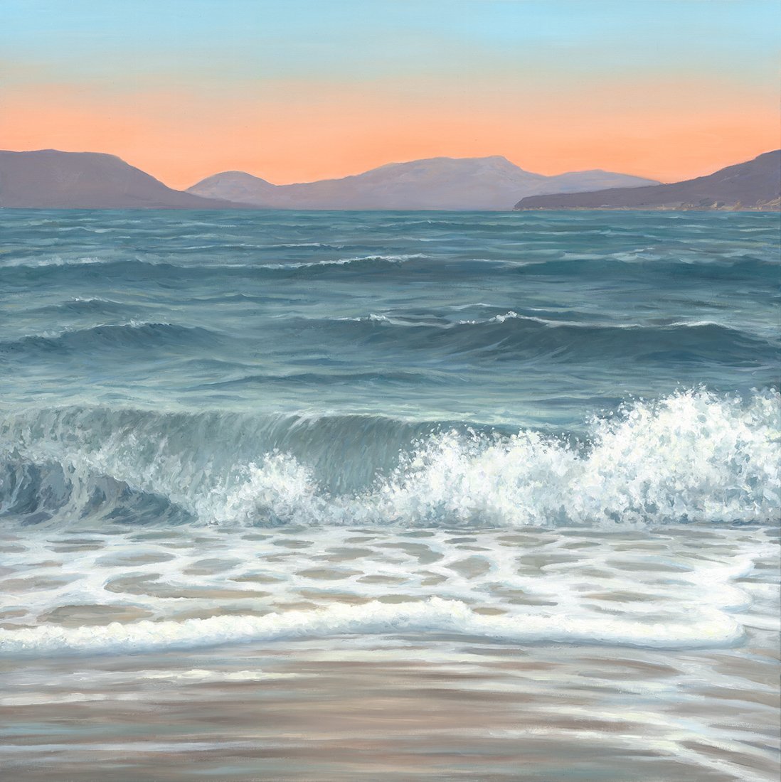 Capturing Solitude, 36x36 oil, $3025 SOLD