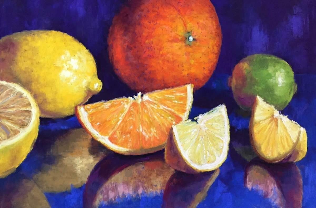 All One Family, 12" x 18" soft pastel, $800.