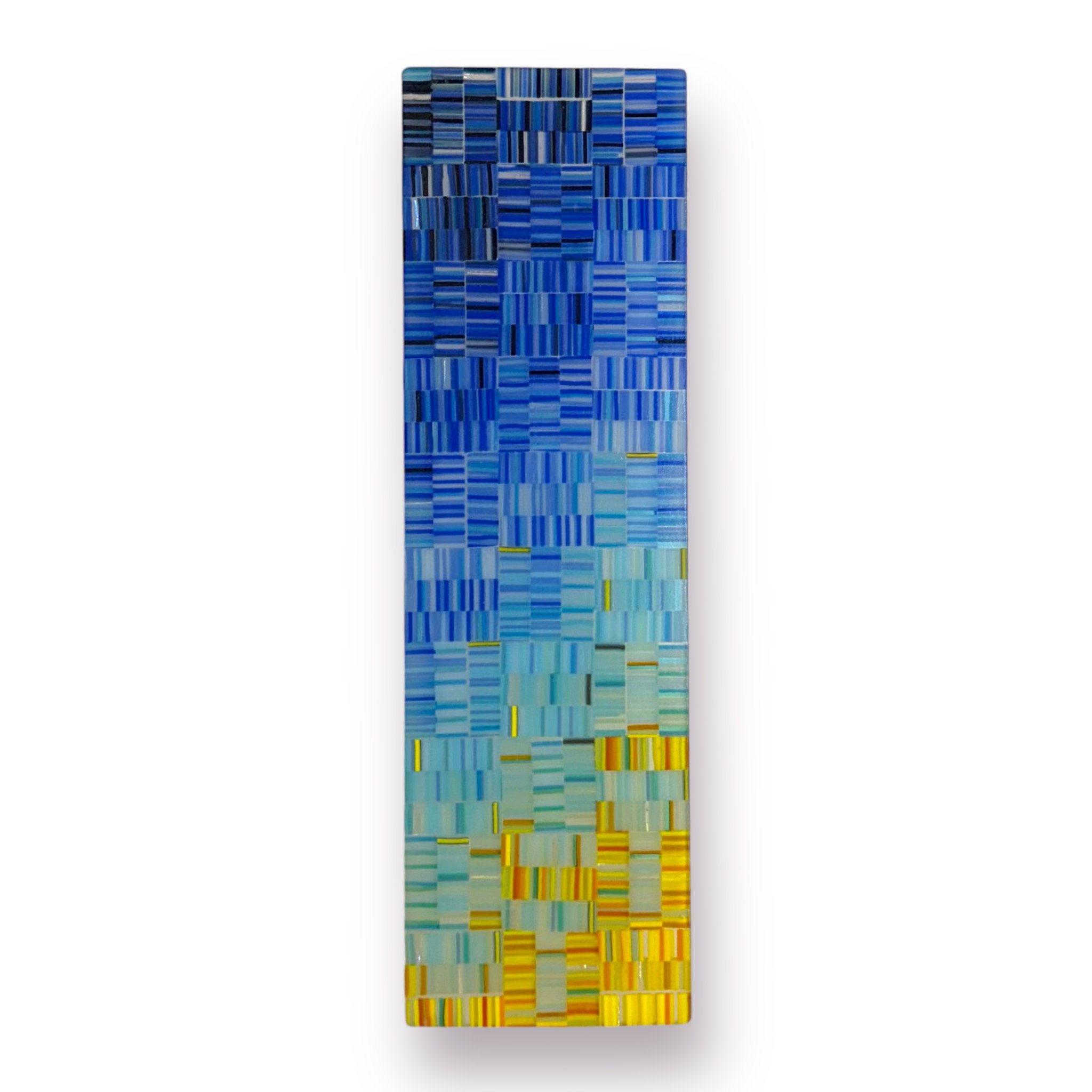 Sunrise 19, 11.25x3.38 Fused Glass, $140