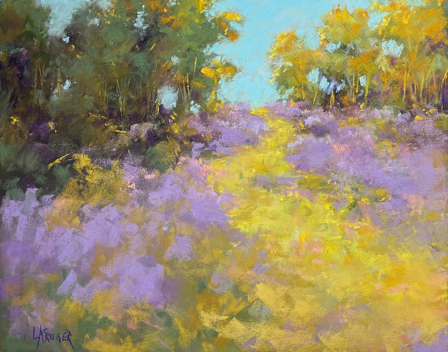 LaDonna Kruger - Come Away With Me; 14 x 17 pastel, $750