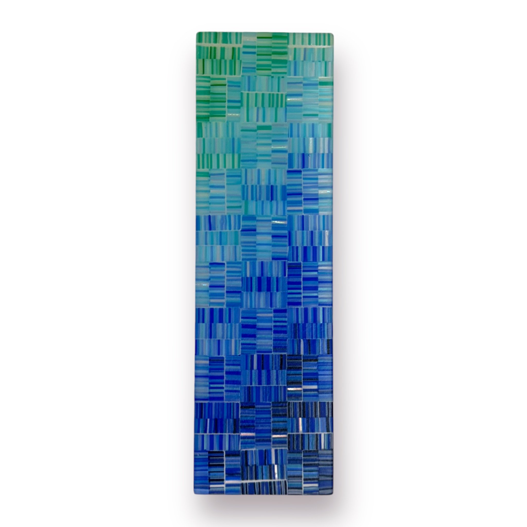 Tranquility 26, 11.25x3.38 Fused Glass, $140