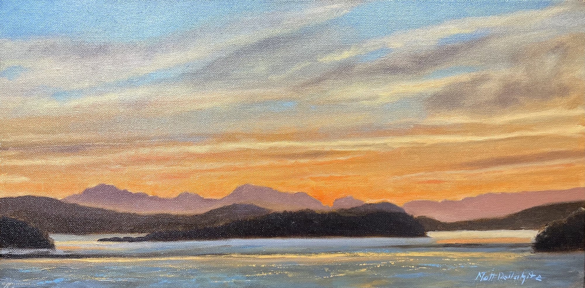 Morning Wake up Call, 10x20 oil, $1175