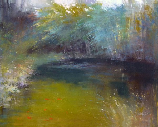 September Song, 15.5x20 pastel, $1600