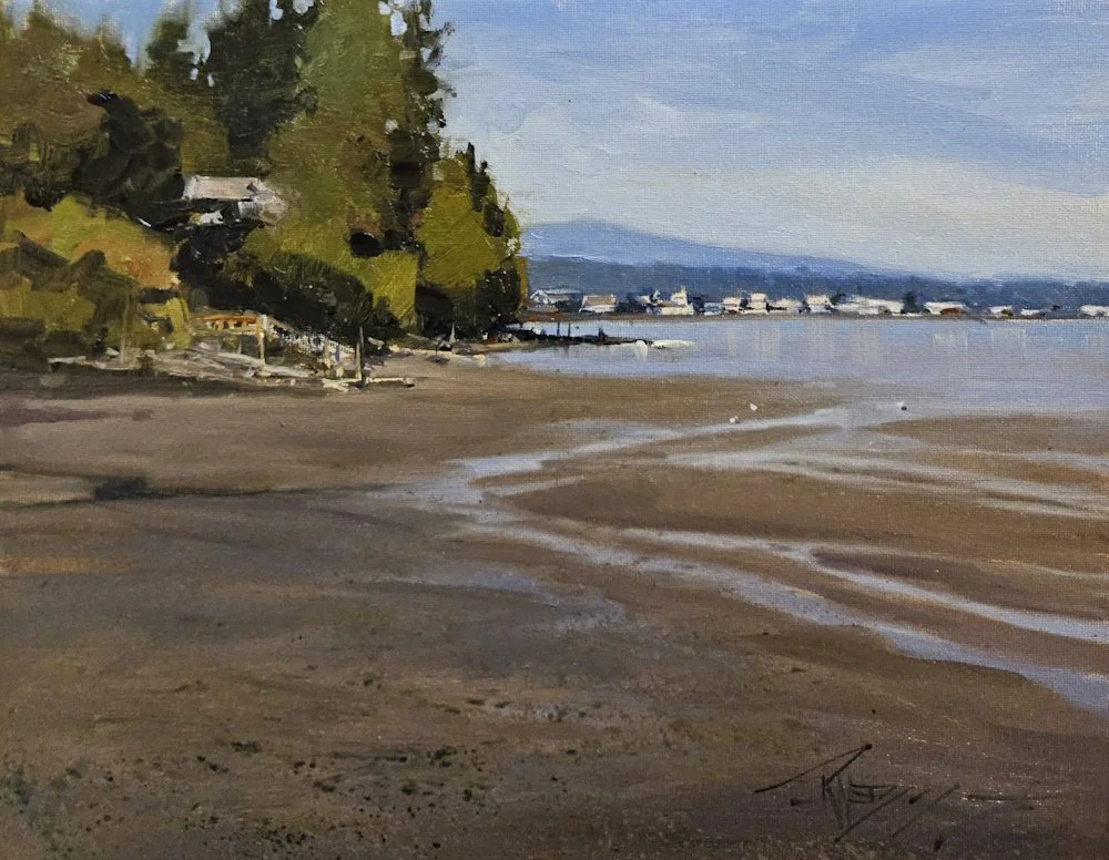 Low Tide, 12x16 oil, $950