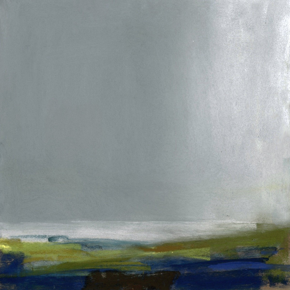 Clearing to the East, 7” x 7" Soft Pastel. $300.