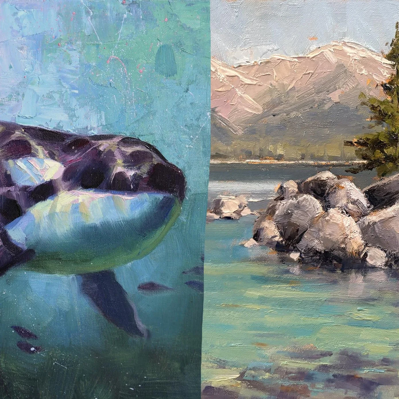 August - Plein Air Washington Artists, "Little Gems"