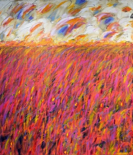 Color Field 1, 48x42 oil, $2600