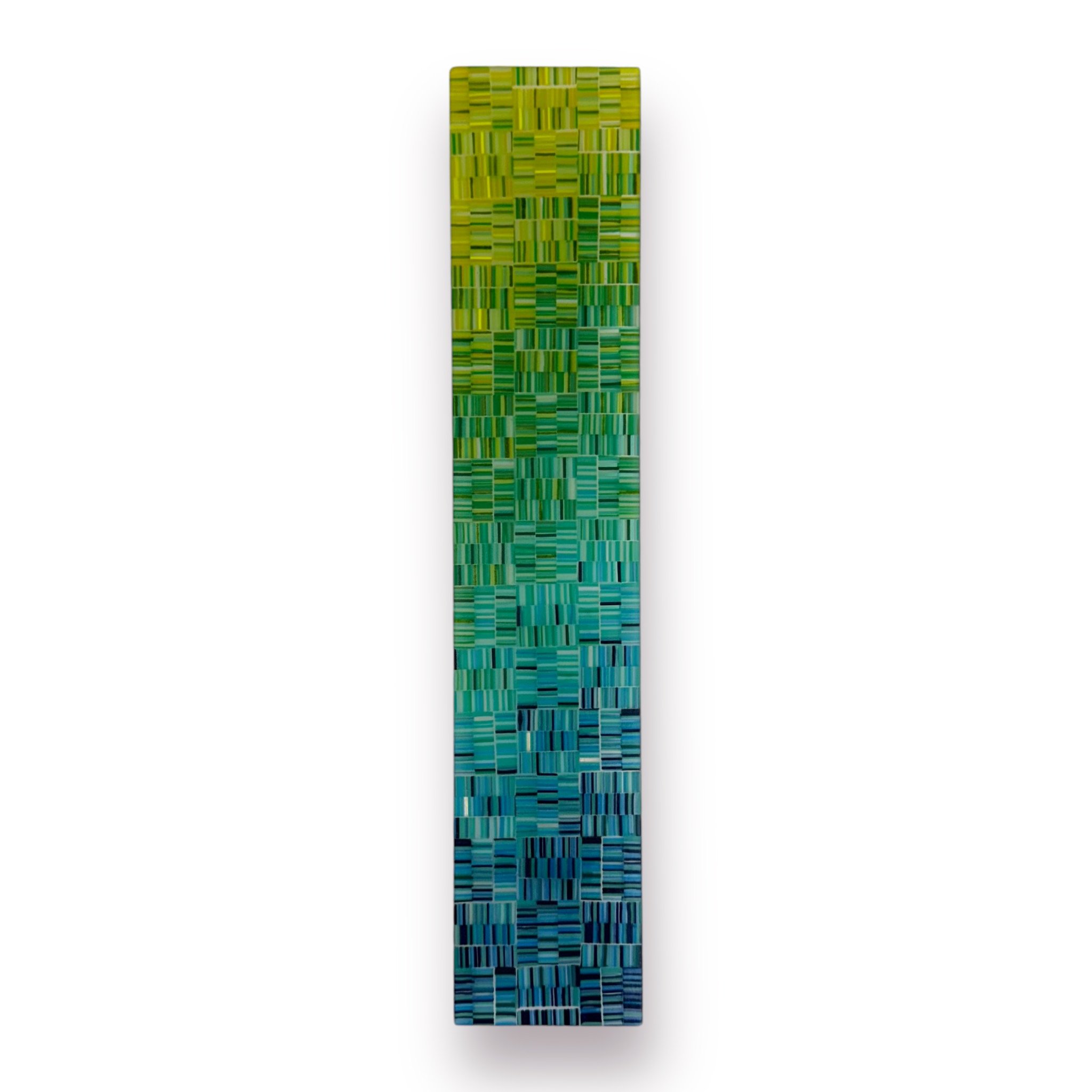 Rainforest 20, 16.88x3.5 Fused Glass, $210