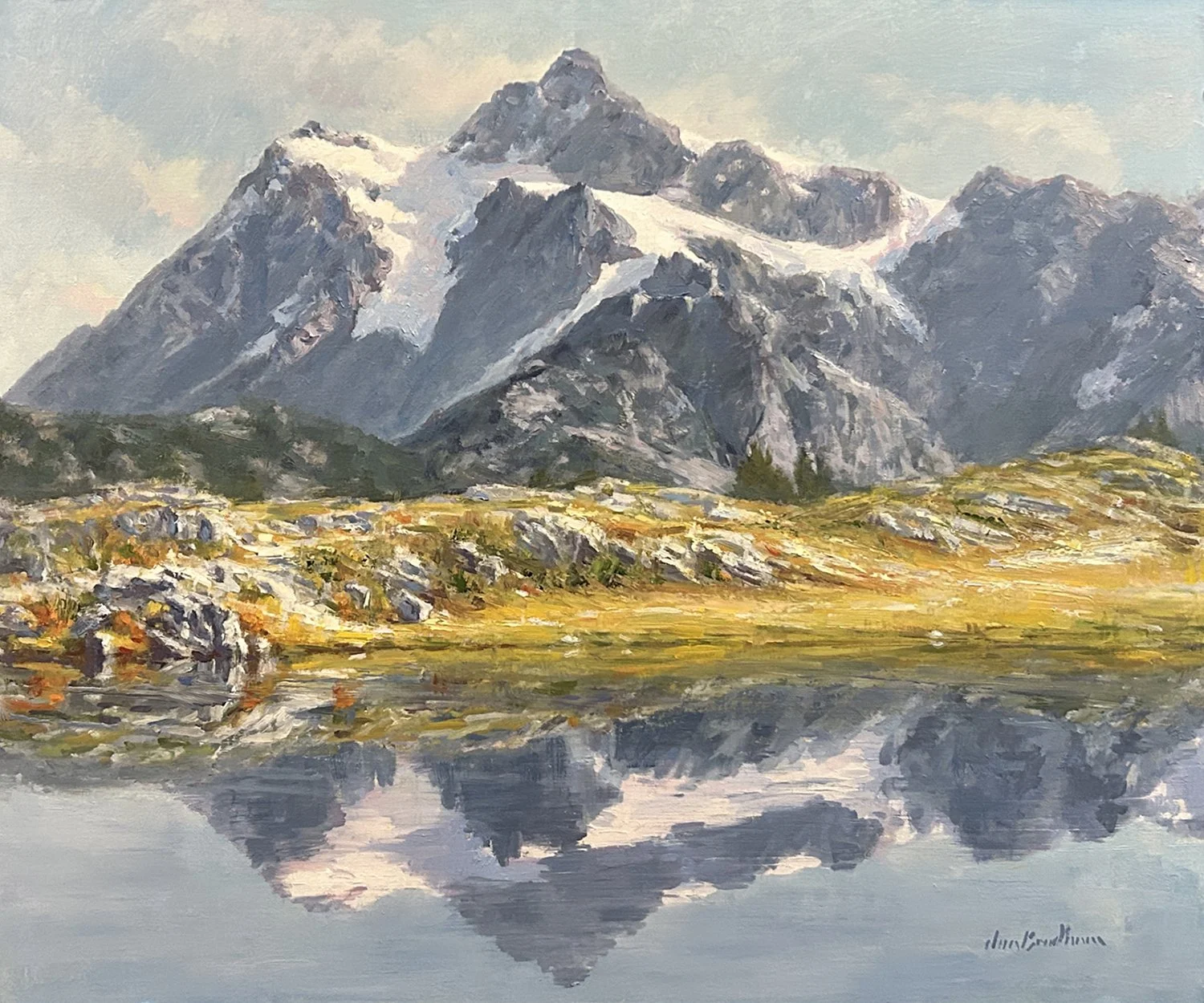 Fall Shuksan, 20x24 oil, $1600