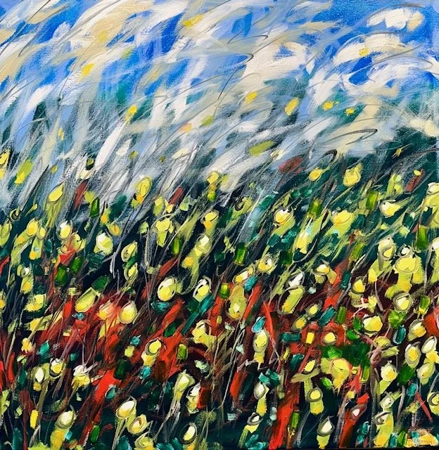 Undergrowth 4, 30x30 oil, $1125