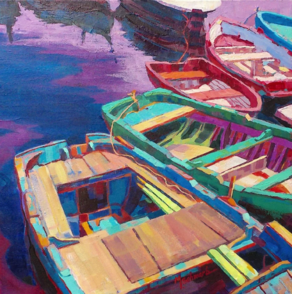 Boat Jamb, 20x20 acrylic, $785