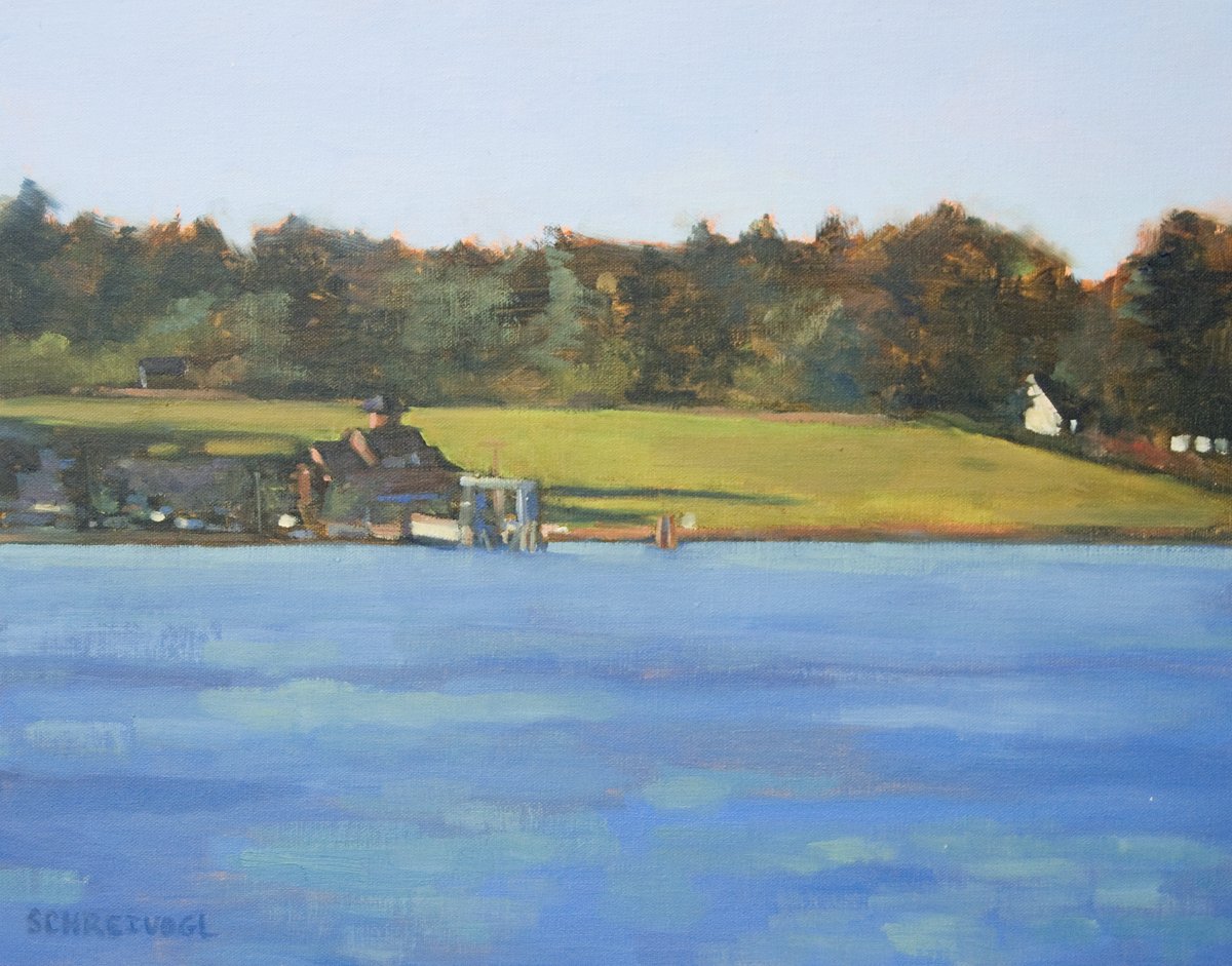 Guemes, 11 x 14 oil, $900