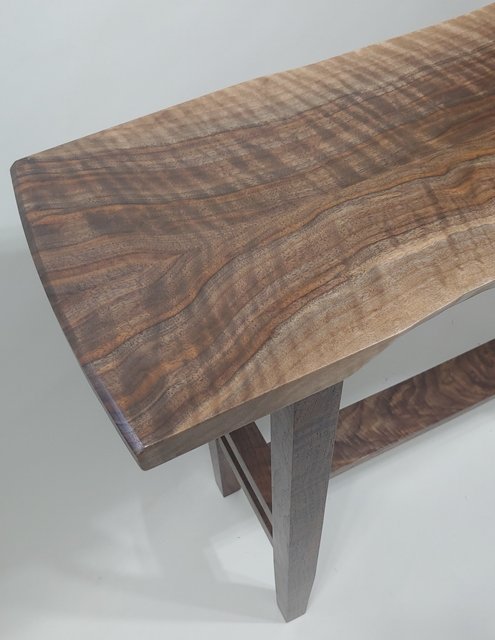 "Walnut Wild" - Oregon walnut/walnut; 35-1/2"W; $2800