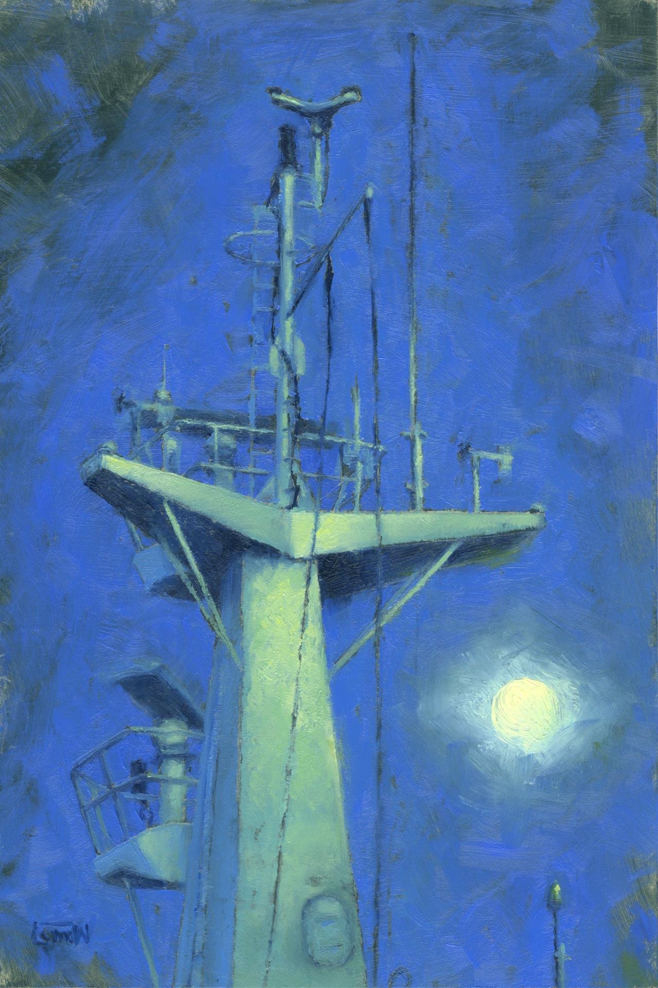 Meg Lyman - The Puyallup; 9x6 oil, $600