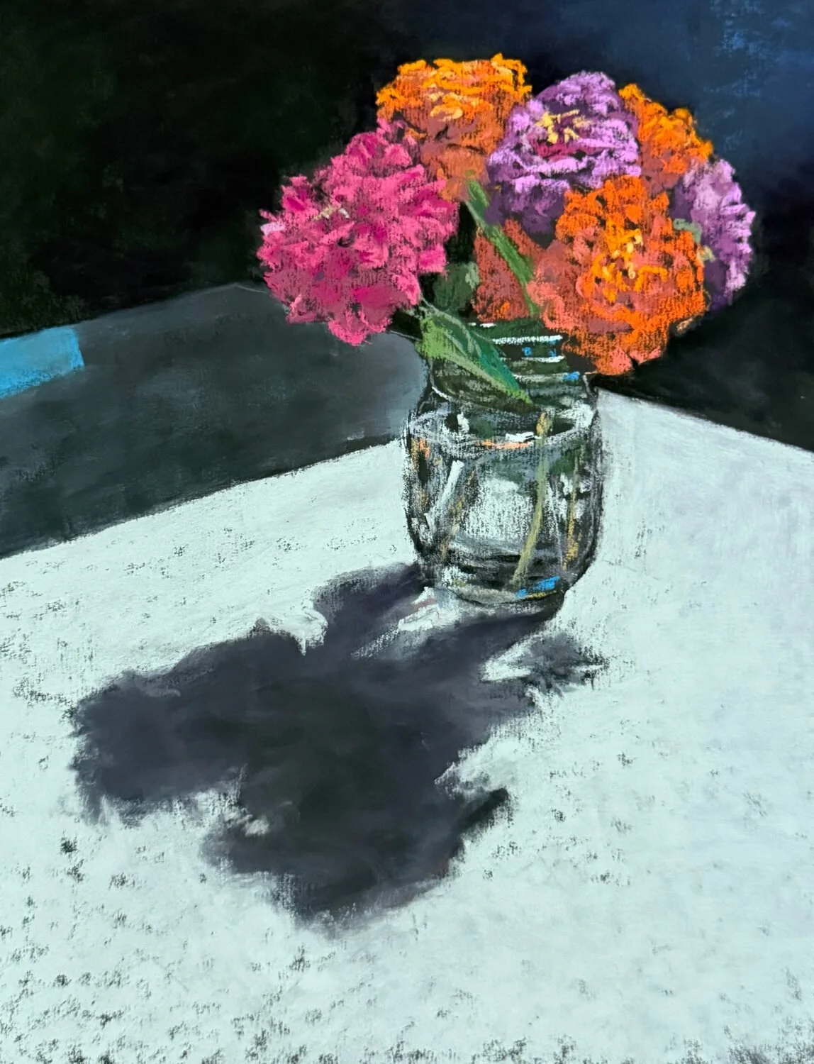 Darcie Case Roberts - Just Because; 20 x 17 pastel, $800