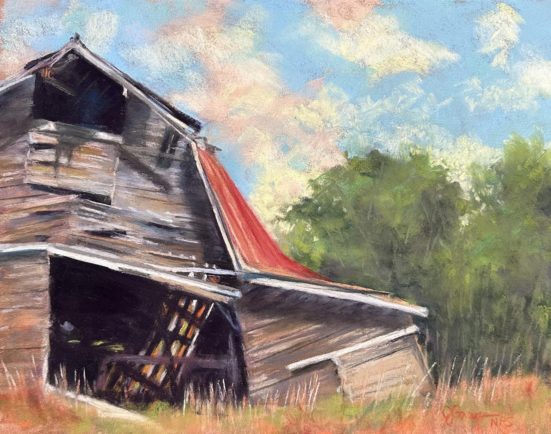 Janis Graves; Better Days, 11x14 soft pastel, $550