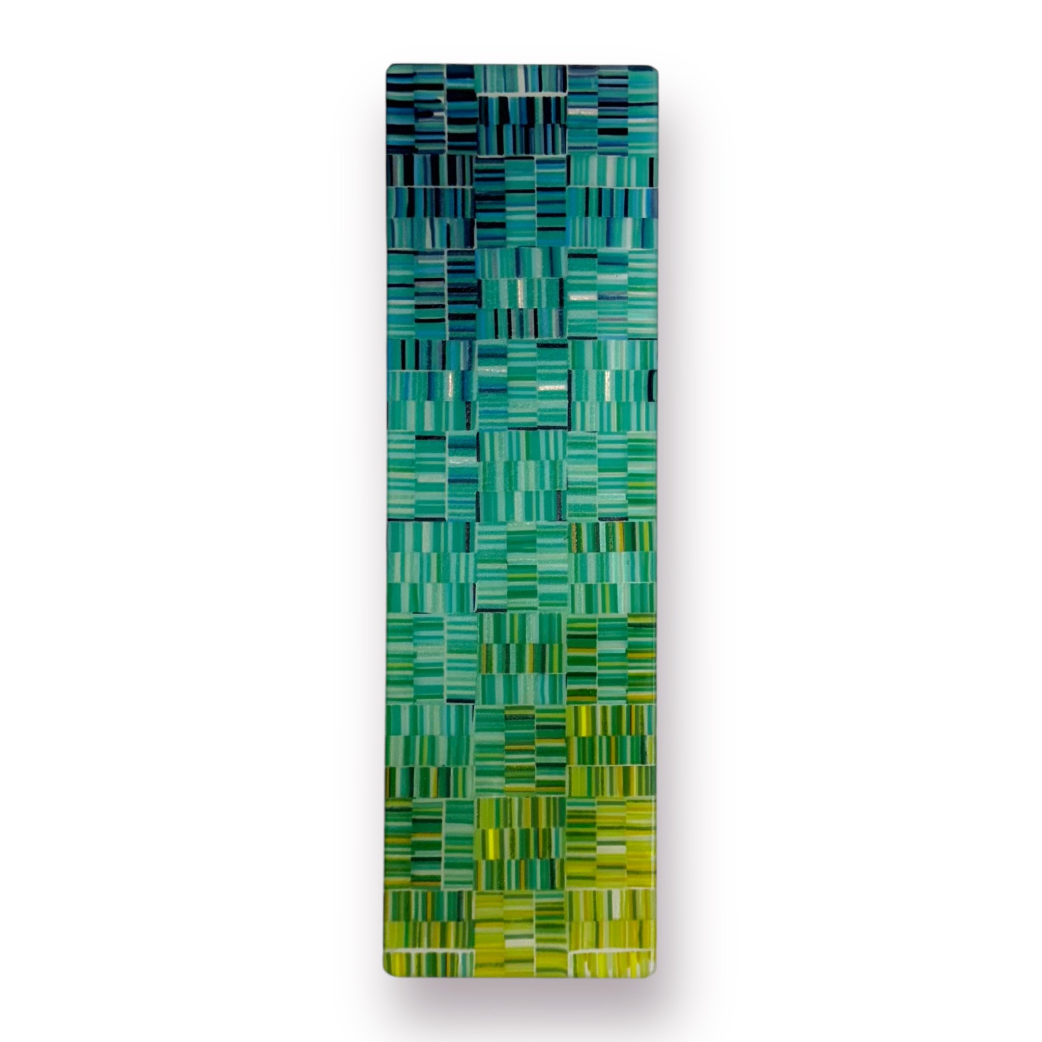 Rainforest 17, 11.25x3.38 Fused Glass, $140
