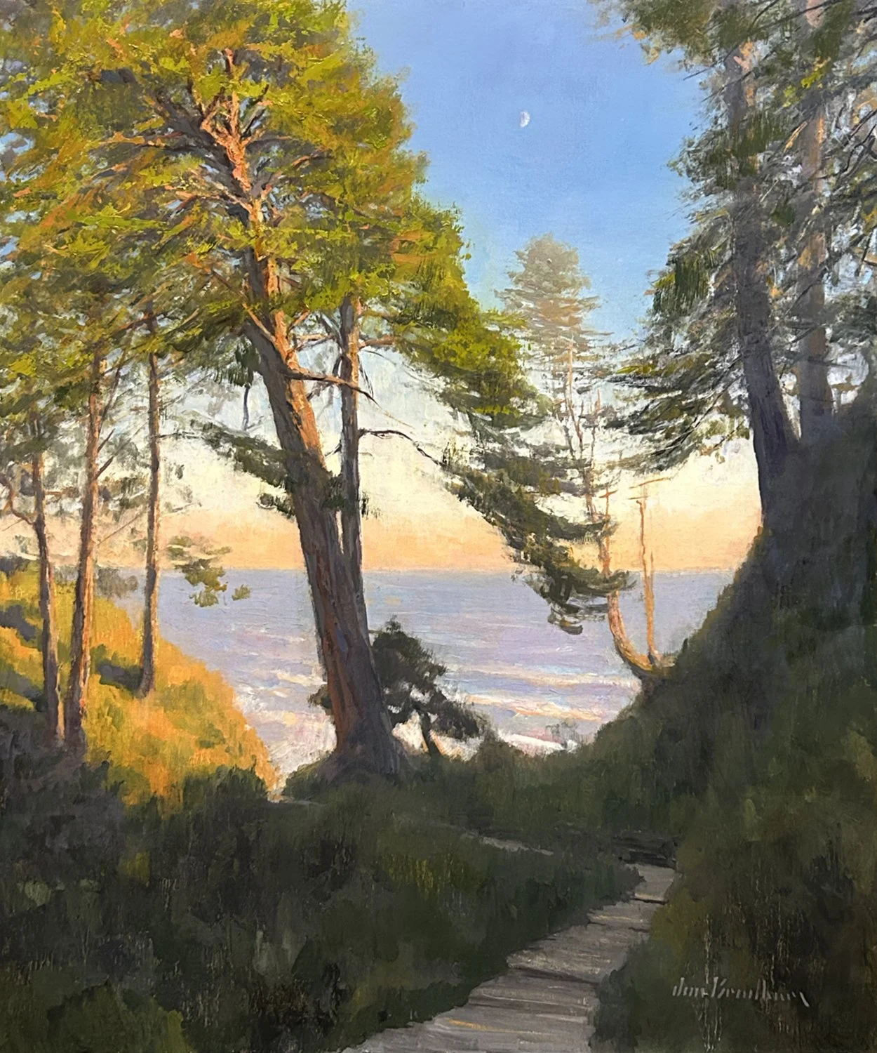 Path to Kalaloch, 24x20 oil, $1600