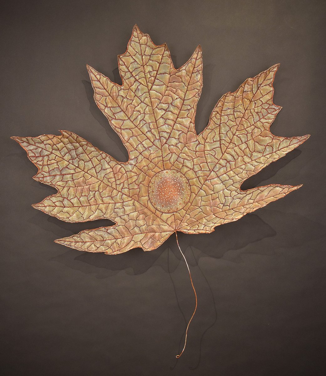 Big Maple Leaf Copper mesh, wire, $2,200