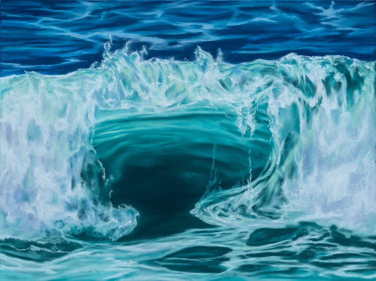 Jennifer Munn - Rise; 21 x 27 pastel, $1850