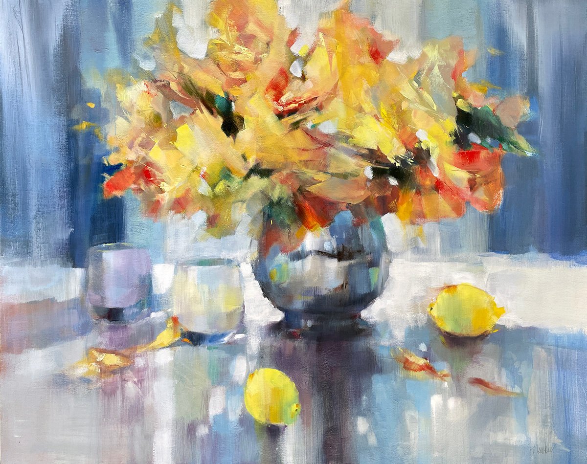 Center Stage, 24x30 oil, $3200