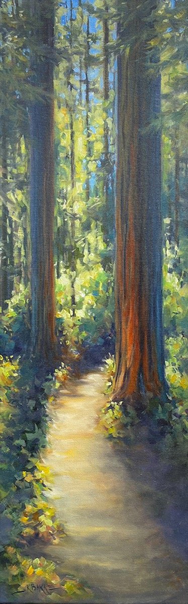 Passage, 36" x 12” oil, $500. SOLD