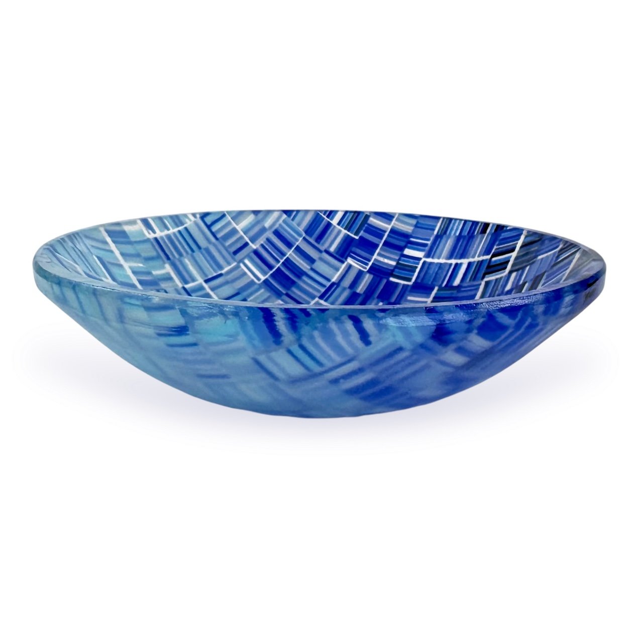 Serenity Small Bowl, 6x6 Fused Glass, $175