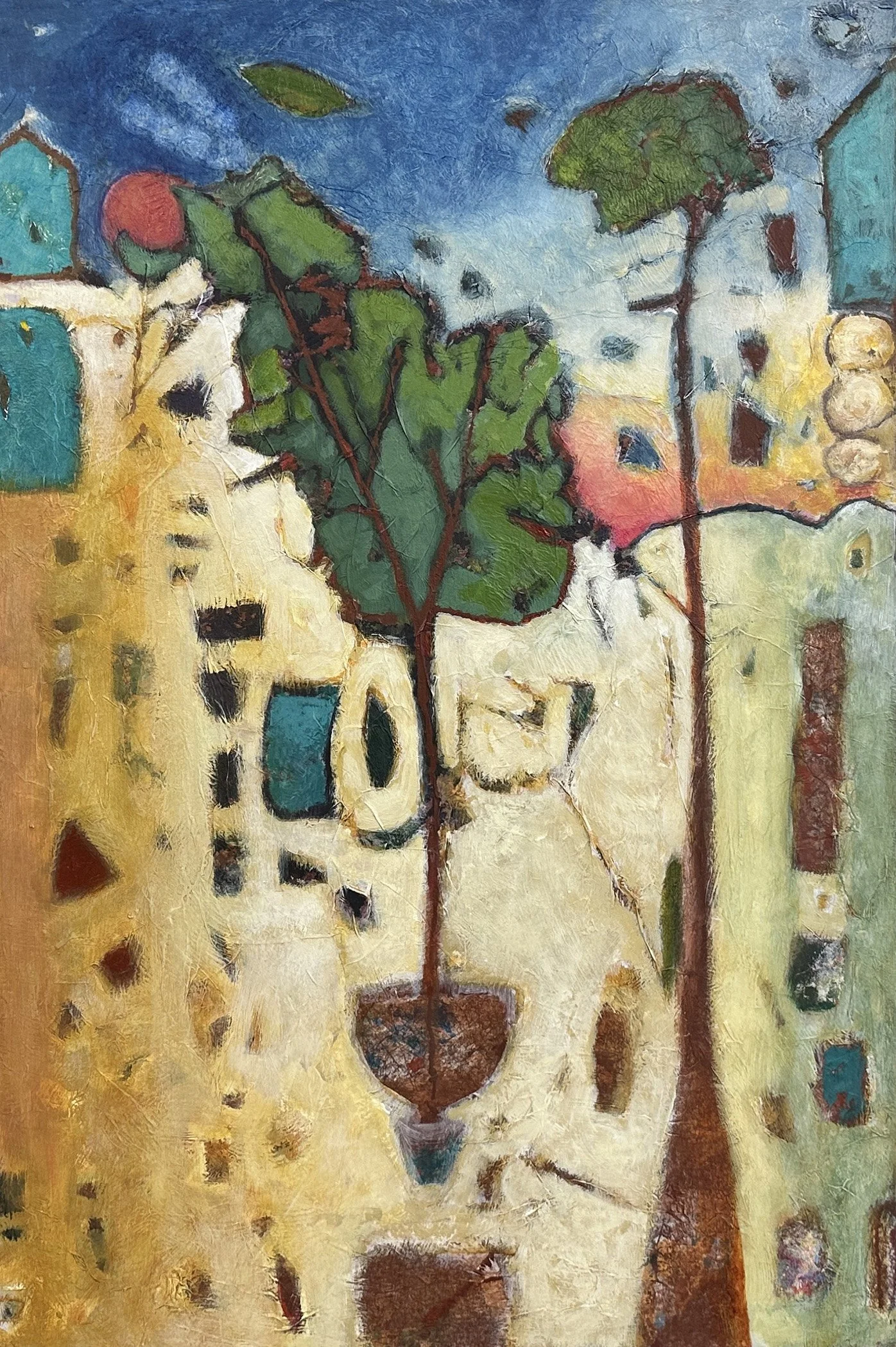 Rising, 36x24 mixed media, $3200