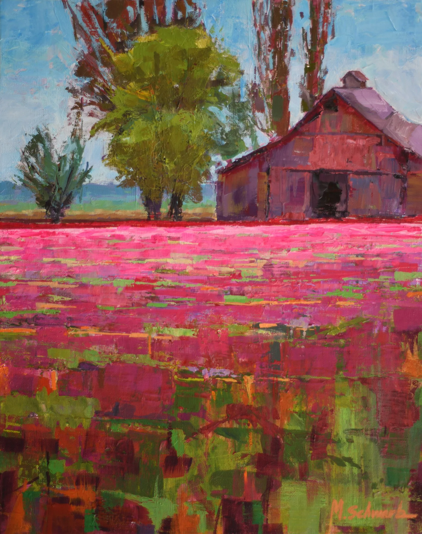 Spring Color, 20x16 acrylic, $800