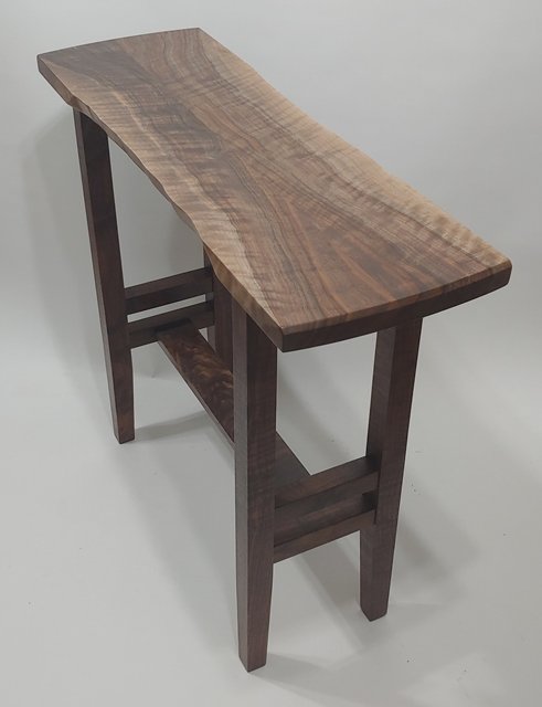 "Walnut Wild" - Oregon walnut/walnut; 35-1/2"W; $2800