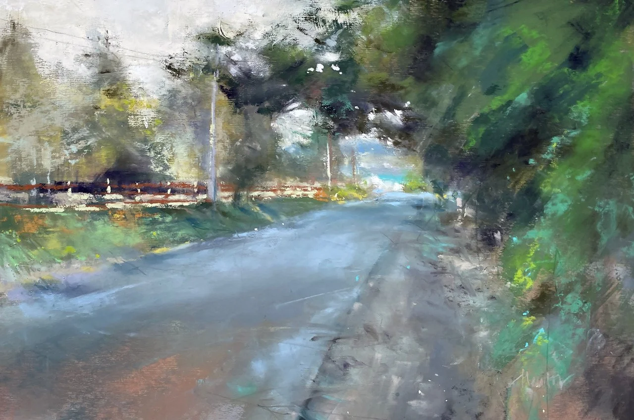 Home Again, 10x15 pastel, $650