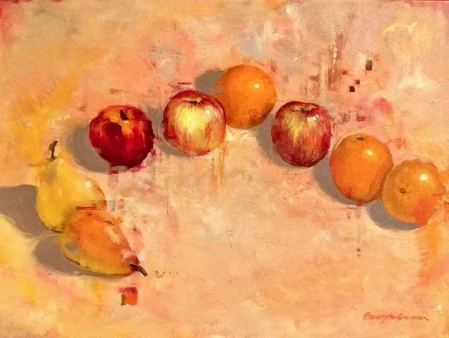 The Lineup, 18x24 oil, $995
