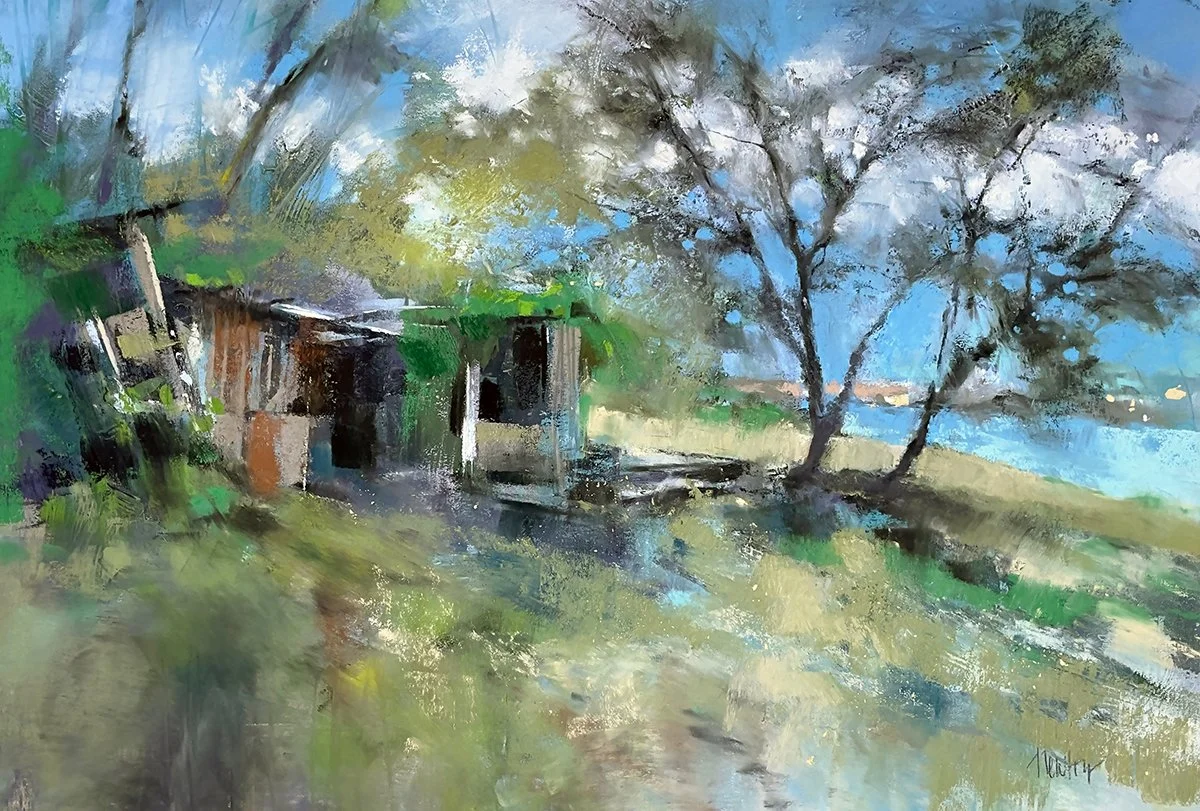 Abandoned Dream, 11x16 pastel, $975