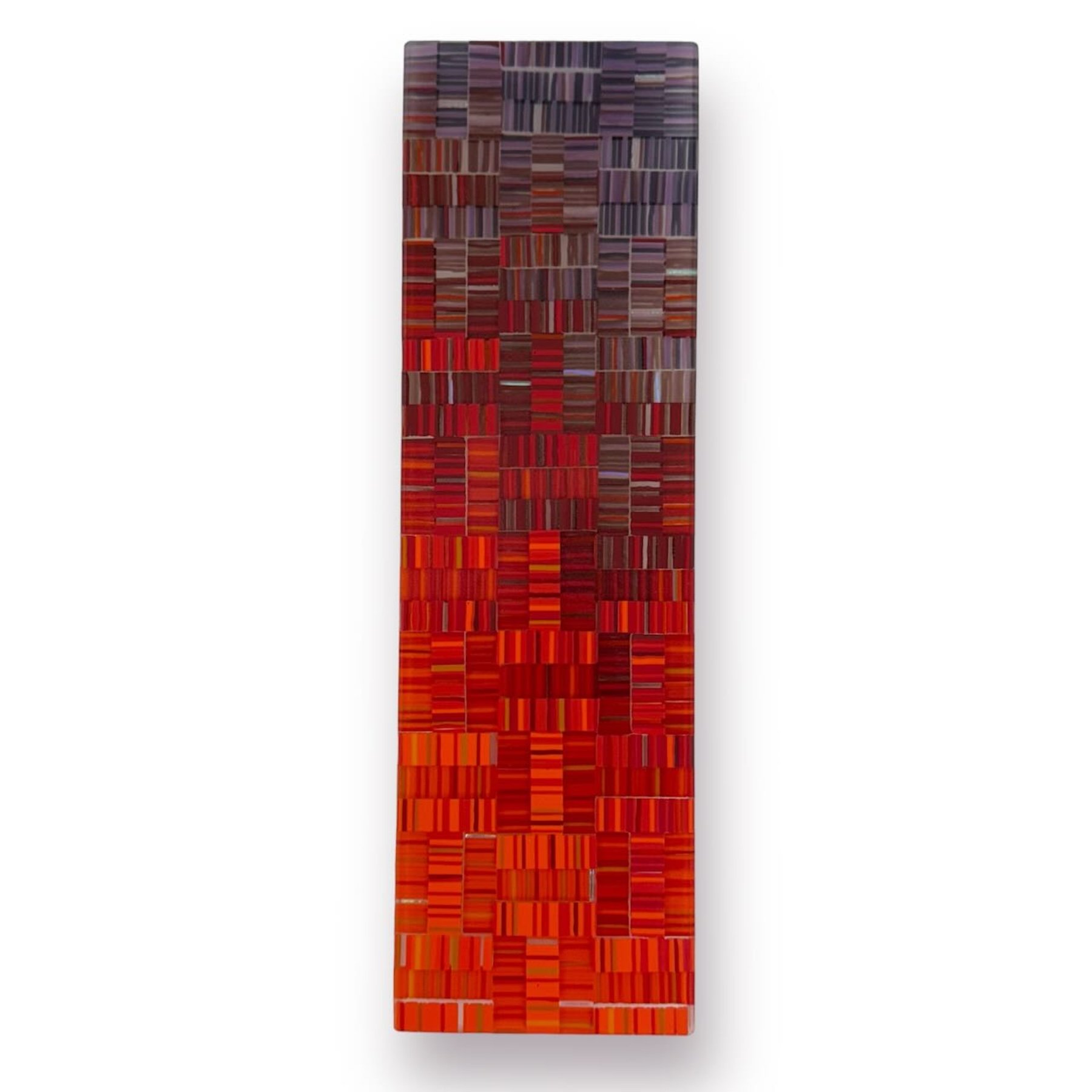 Evening 22, 11.25x3.38 Fused Glass, $140