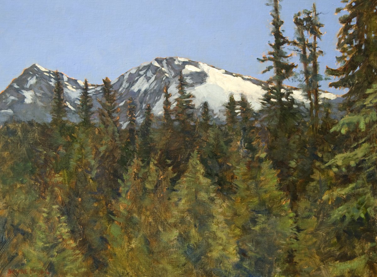 Peak-a-Boo, 18 x 24 oil, $1600