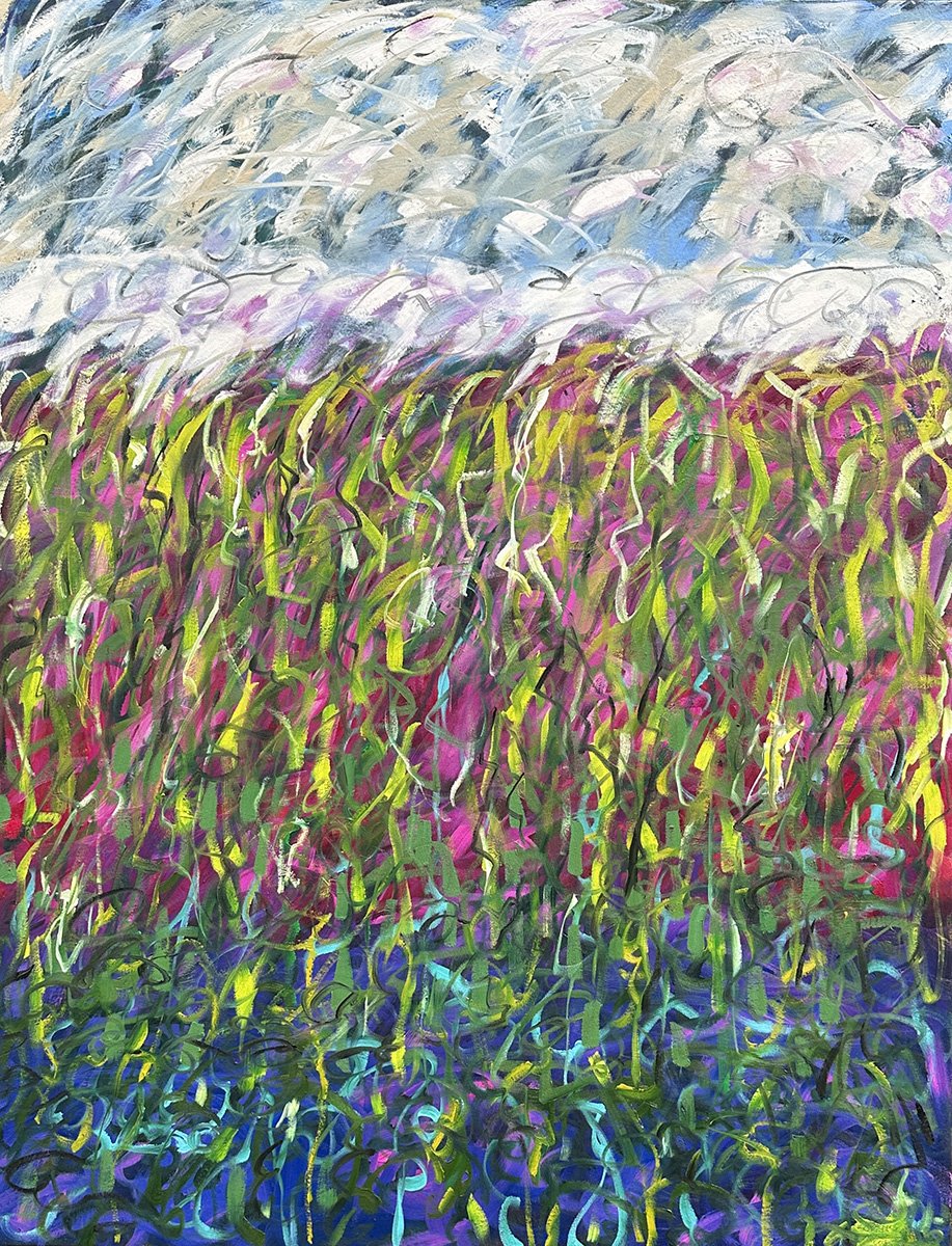 Eelgras, 48x38 oil, $2000