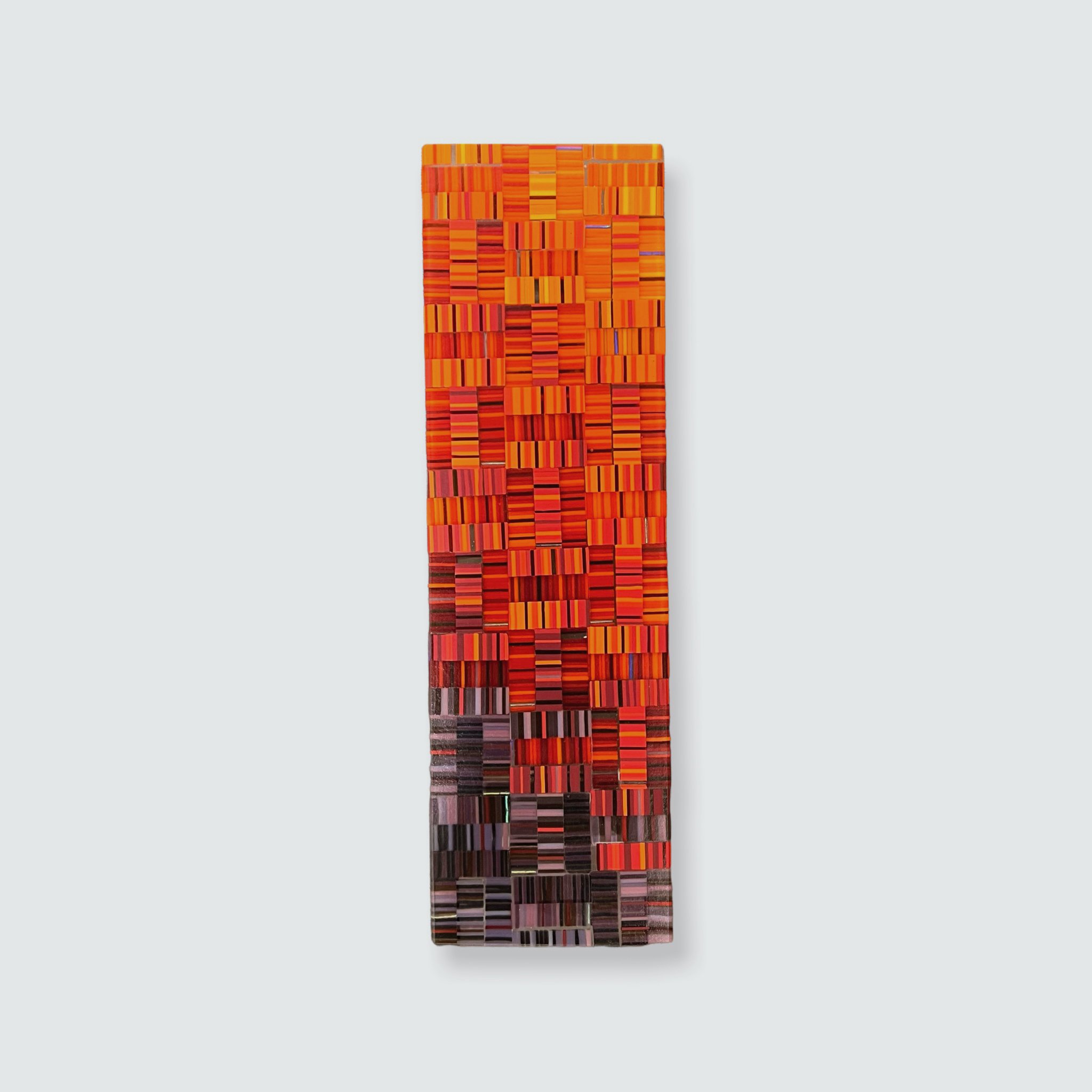 Evening 15, 11.25x3.38 Fused Glass, $140