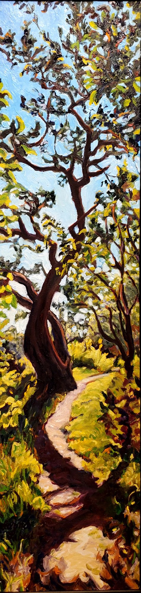 Shadow Dance, 12x48 oil, $2200