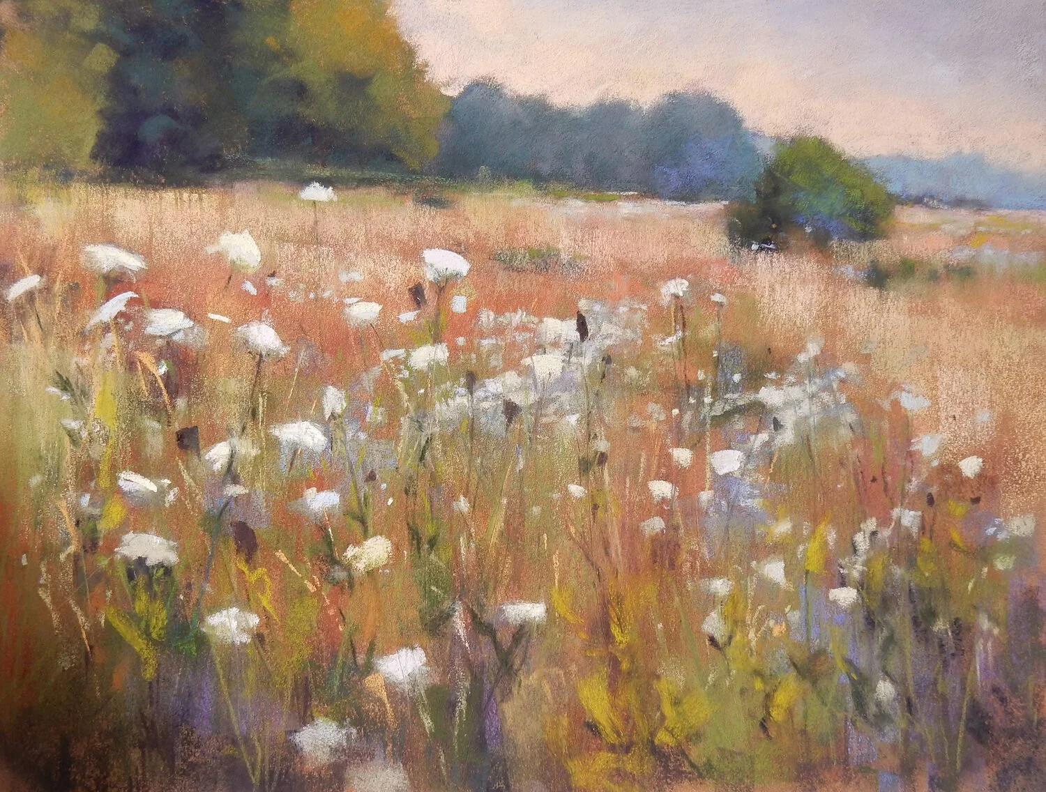 Deborah Henderson - Summer Pastorale; 18 x 22 pastel, $925