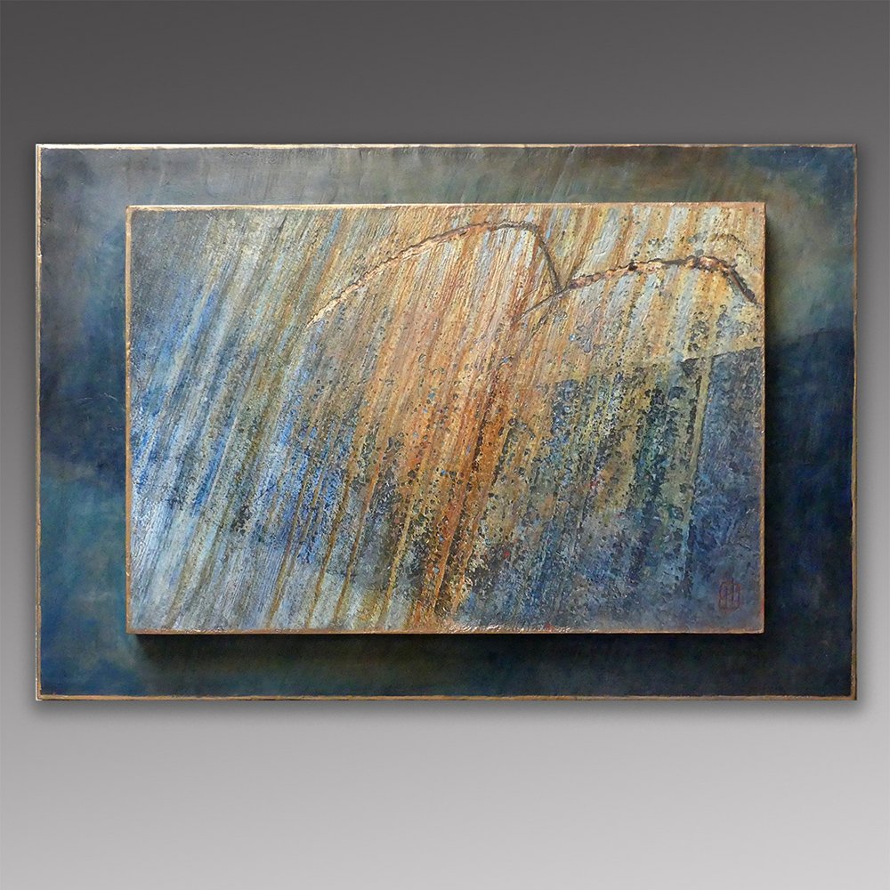 Rusty Wings, 16x23 Photo Encaustic, $495