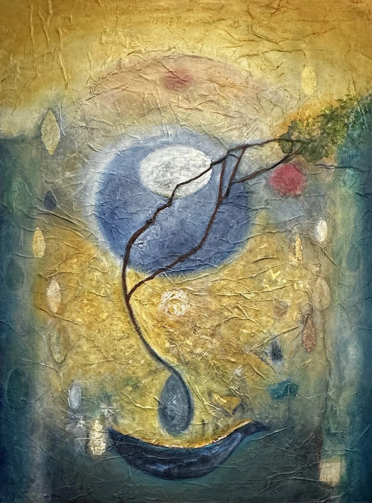 Keeper, 40x30 mixed media, $4200 
