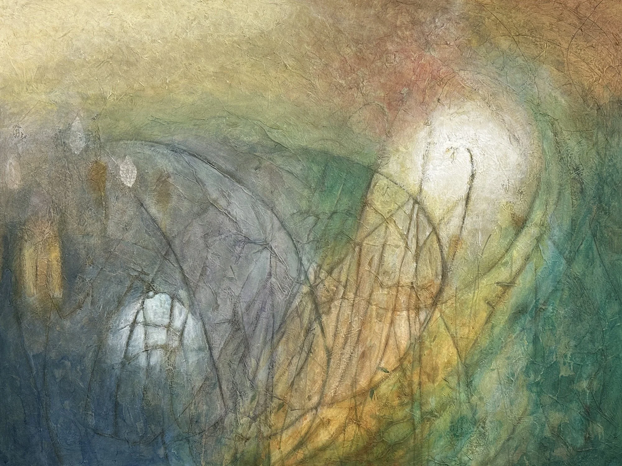 Season Change, 30x40 mixed media, $4200