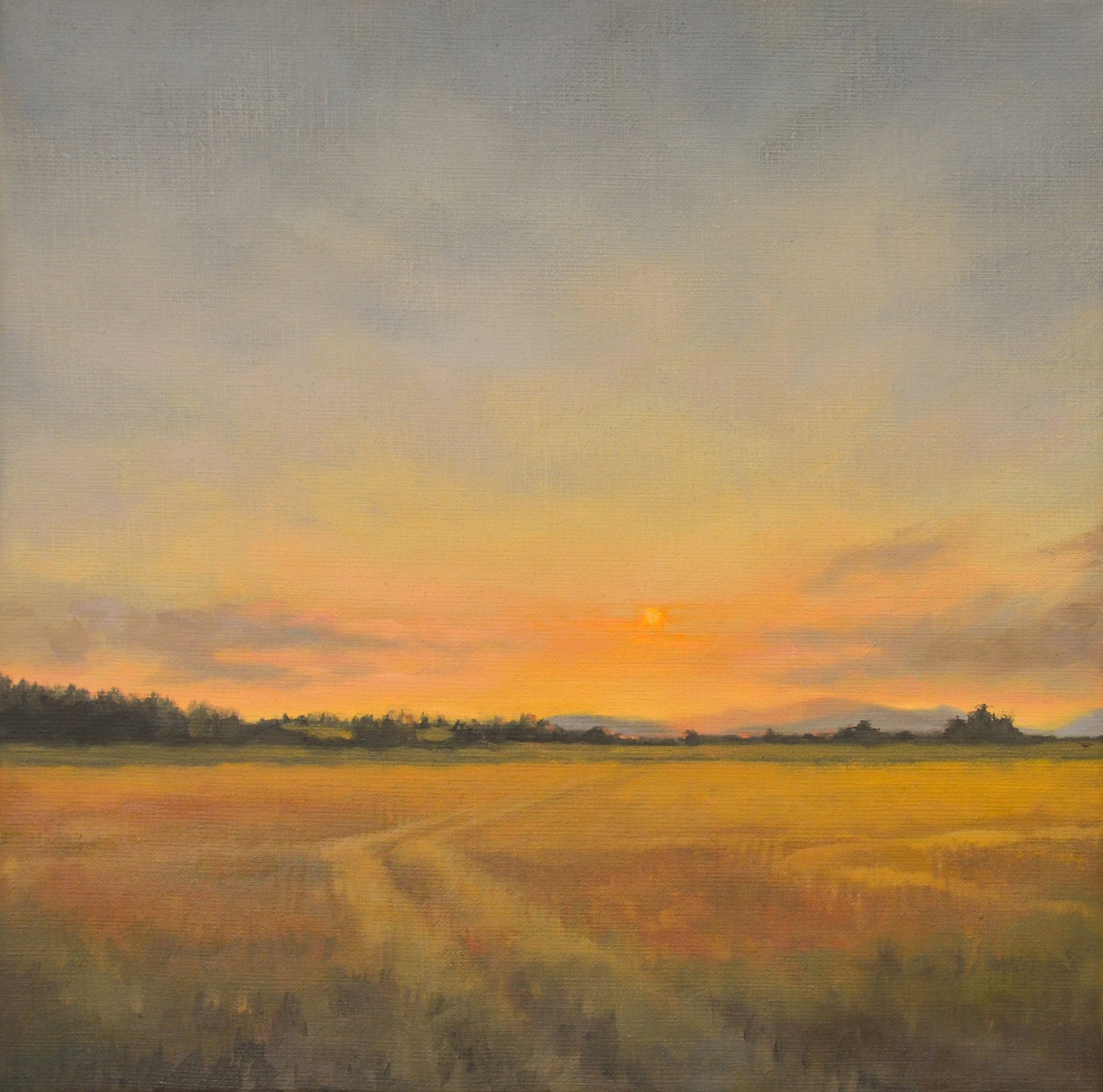 Farm to Market Harvest, 12x12 oil on linen, $700