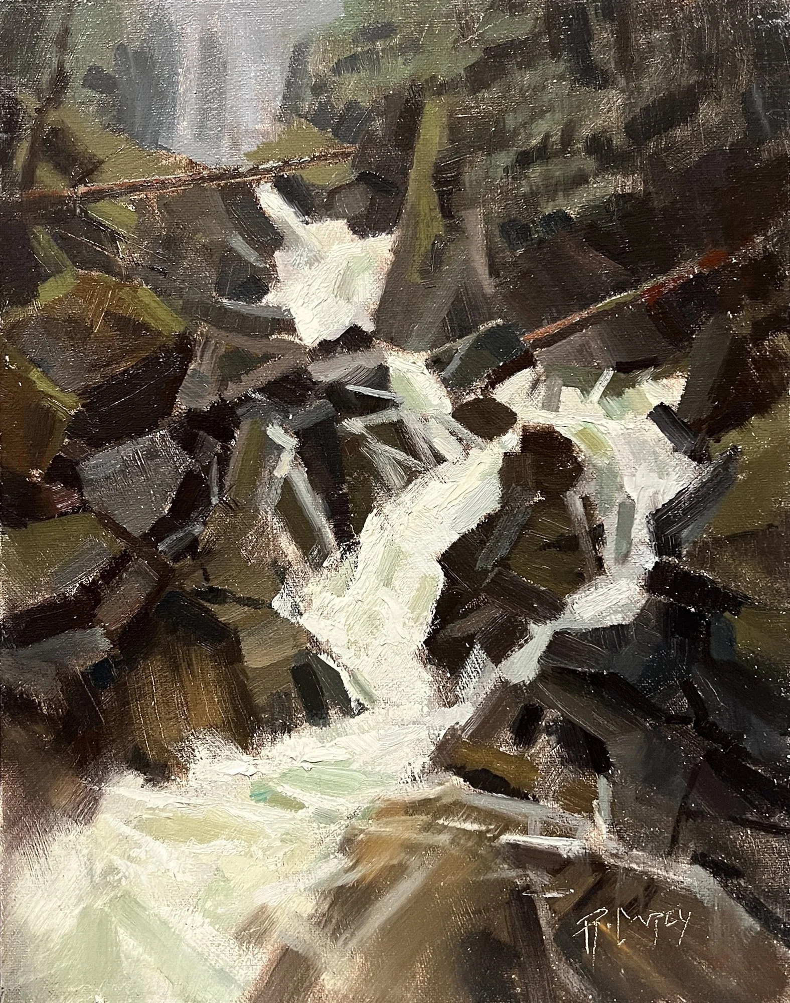 Art Of Deception, 14x11 oil, $750